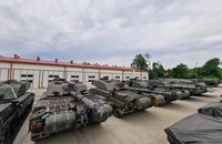 Brytyjskie czołgi Challenger docierają na Podkarpacie. Pomogą chronić nasze granice 