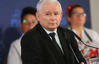 Kaczyński zapowiada walkę o reparacje od Niemiec 