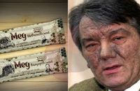 Były prezydent Ukrainy reklamuje słodycze z wizerunkiem Bandery 