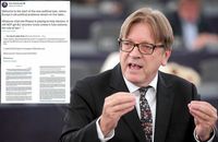 Verhofstadt: Polska nie otrzyma środków z KPO bez względu na to, jak kluczową rolę odgrywa w pomaganiu Ukrainie