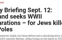 Polska chce otrzymać reparacje „dla Żydów zamordowanych przez Polaków” – twierdzi The Times of Israel 